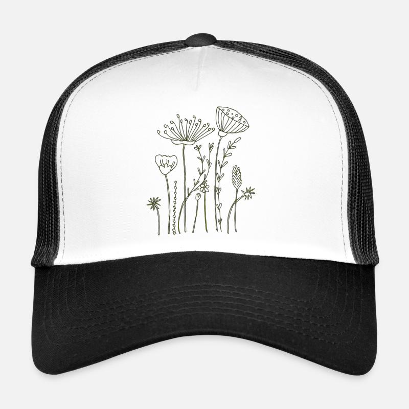 Dried flowers Trucker Cap