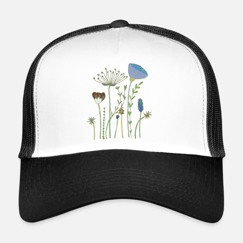 dried flowers flower meadow Trucker Cap