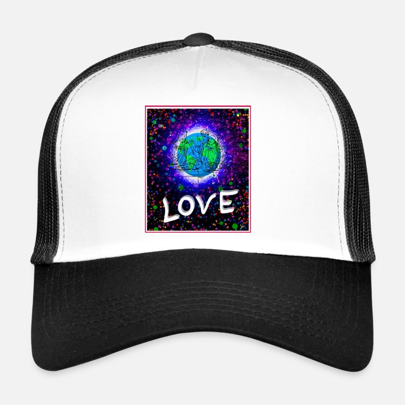 Apprendre à aimer le Christ Jésus sur terre. Casquette trucker 