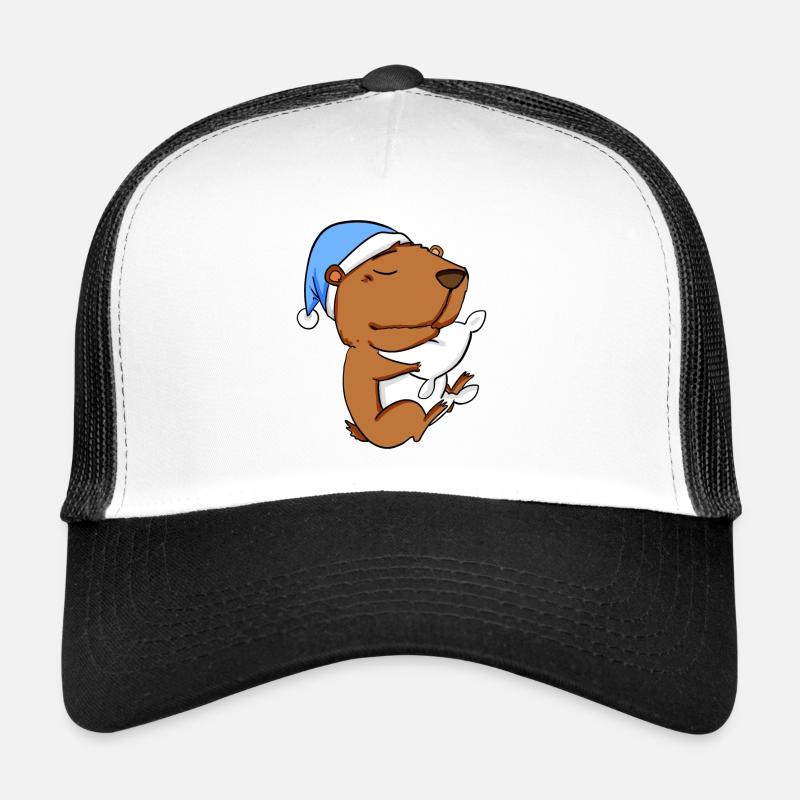 Capybara Wasserschwein Casquette trucker 