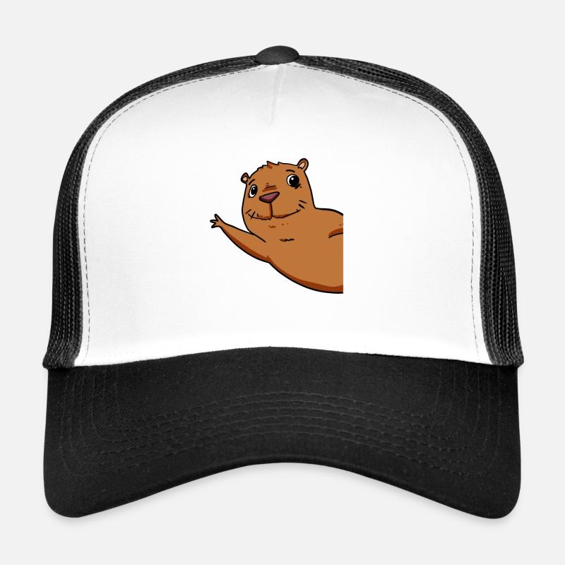 Capybara Wasserschwein Casquette trucker 