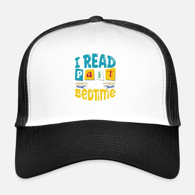Buchleser Leseliteratur Bücherwurm Geschenkidee Trucker Cap