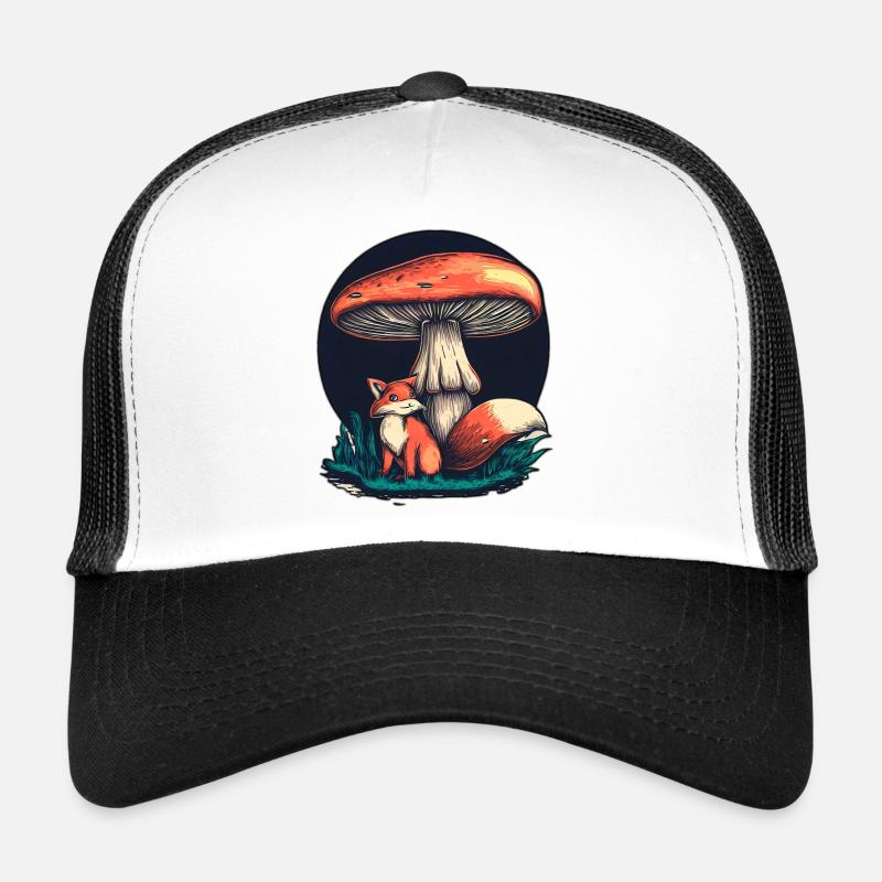 CHAMPIGNON ET RENARD Casquette trucker 