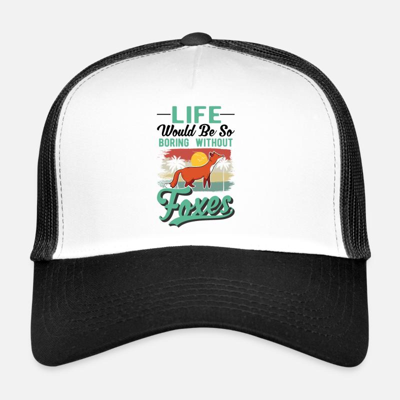 Rot Geschenk Rotfuchs Trucker Cap
