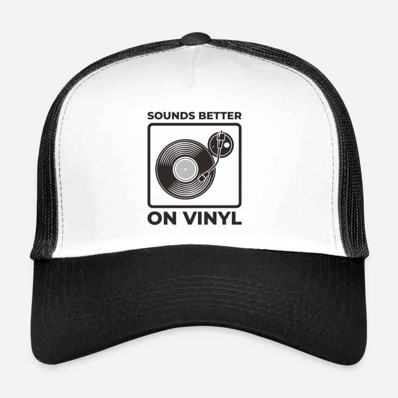 Sounds better on Vinyl Trucker Cap