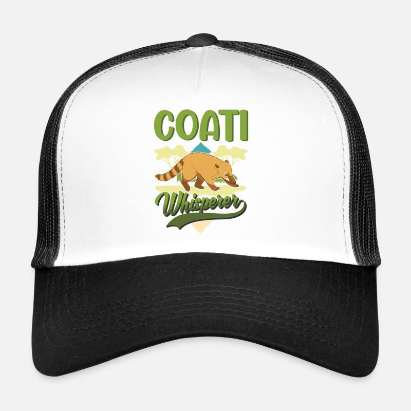 Coati Whisperer Proboscis Bear Coati Casquette trucker 