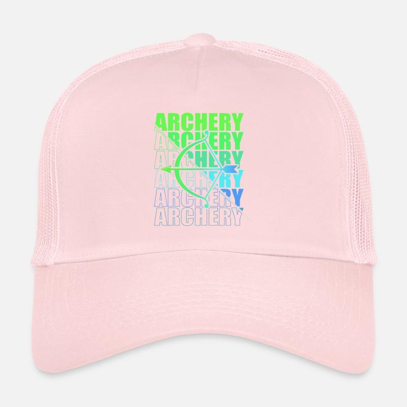 Bogensport Bogenschütze Bogenschießen Pfeil Bogen Trucker Cap