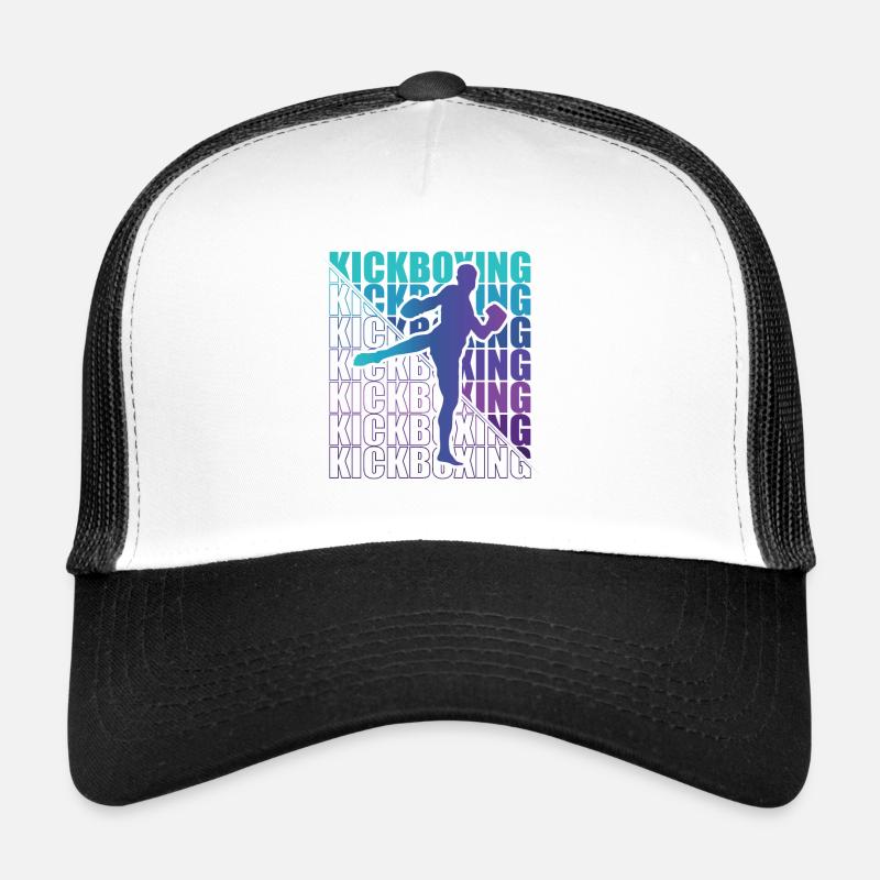 Kickboxer Martial Arts Kickboxing Kickboxen Trucker Cap