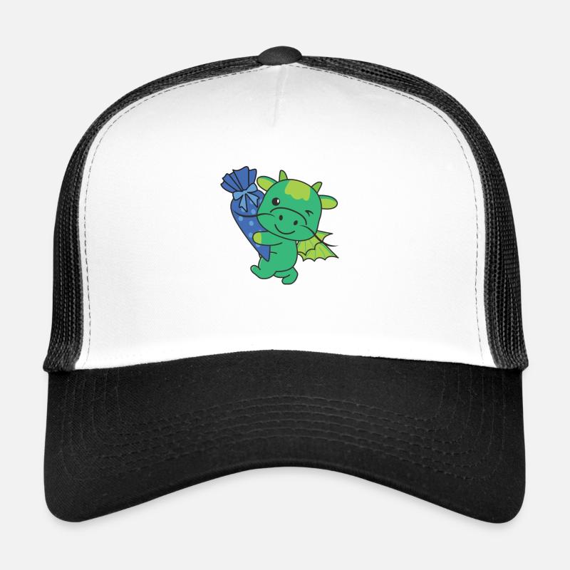 Bye bye Kindergarten Hello School Dragon Casquette trucker 