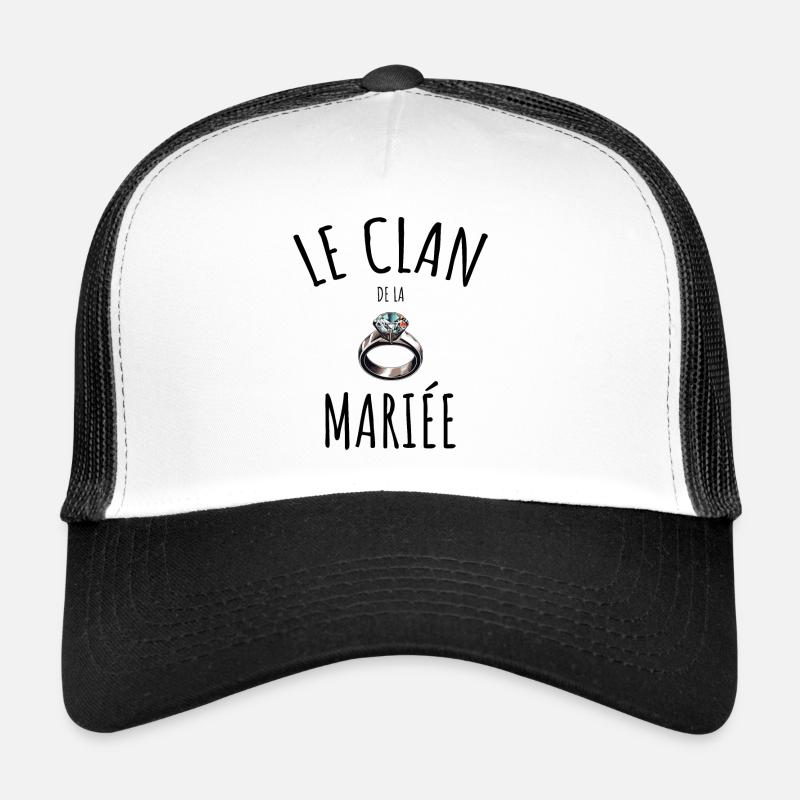 Le clan de la mariée Casquette trucker 