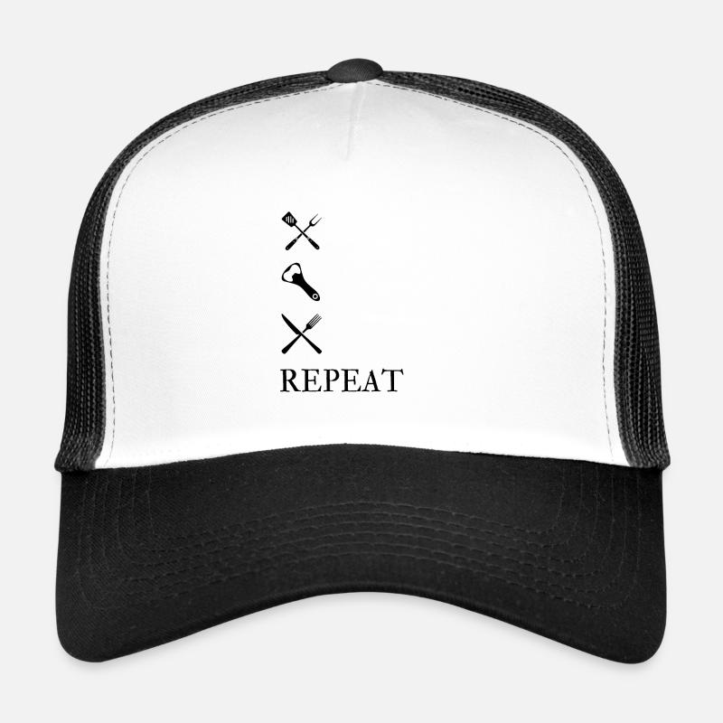 La tenue de grill parfaite pour les vrais grilleurs Casquette trucker 