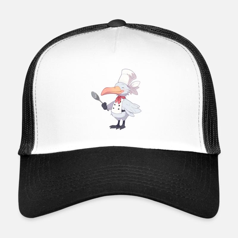 Shoebill cook Trucker Cap