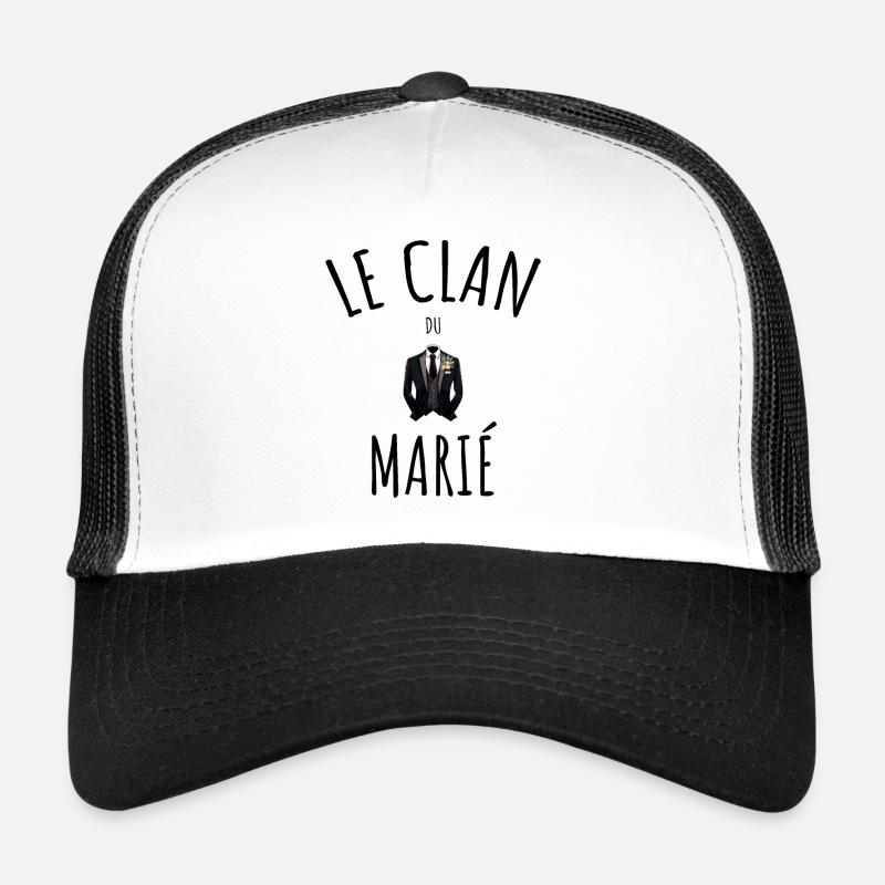 Le clan du marié Casquette trucker 
