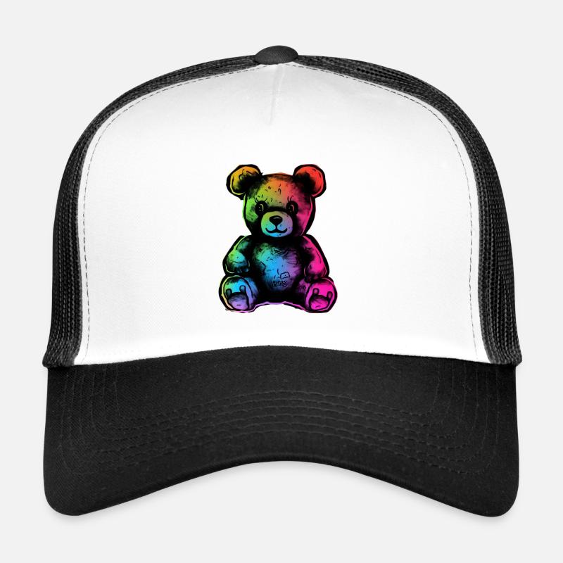 Regenbogen-Teddybär Trucker Cap