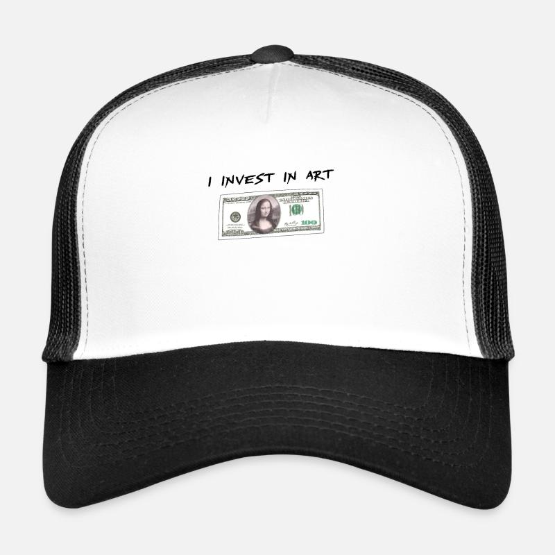 Mona Lisa investit dans l’art classique Casquette trucker 