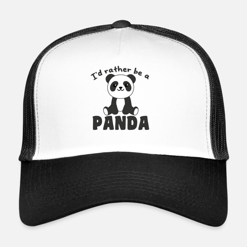 Je préfère être un panda - panda mignon Casquette trucker 