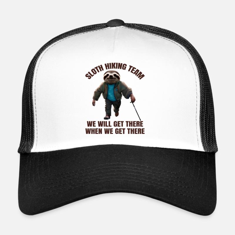 Faultier Wanderteam Wanderung Wanderspruch Trucker Cap
