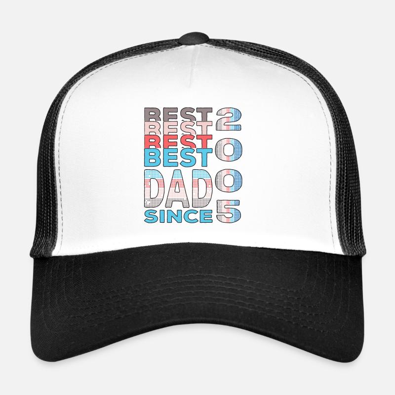 Bester Papa der Welt seit 2005 Vatertag Trucker Cap
