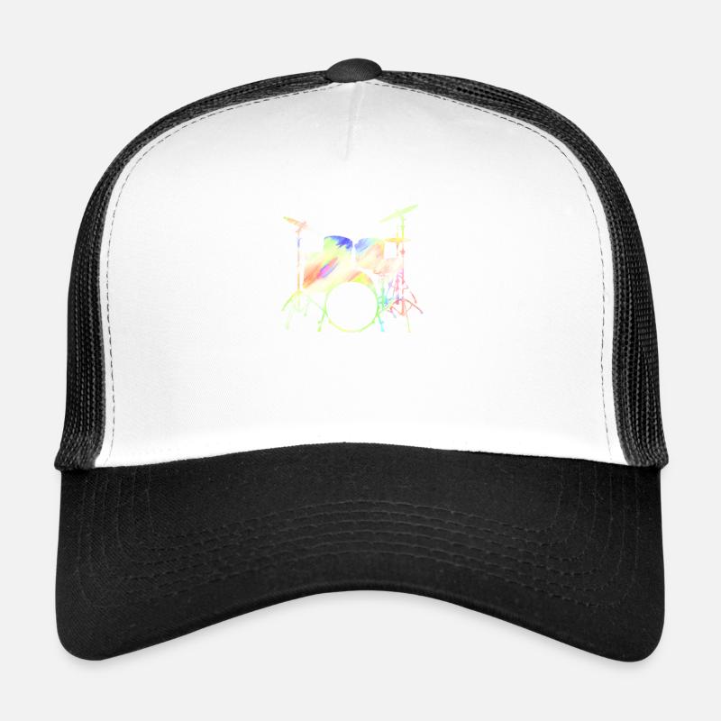 Drummers Drummers Drummers Drummers - Trucker Cap - white/black