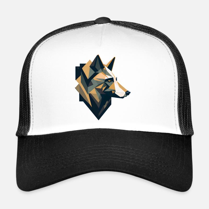 Modern Art Fox Trucker Cap
