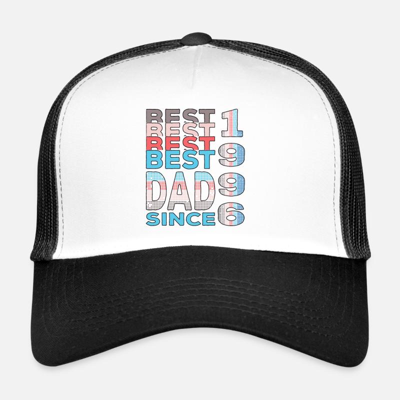 Bester Papa der Welt seit 1996 Vatertag Trucker Cap