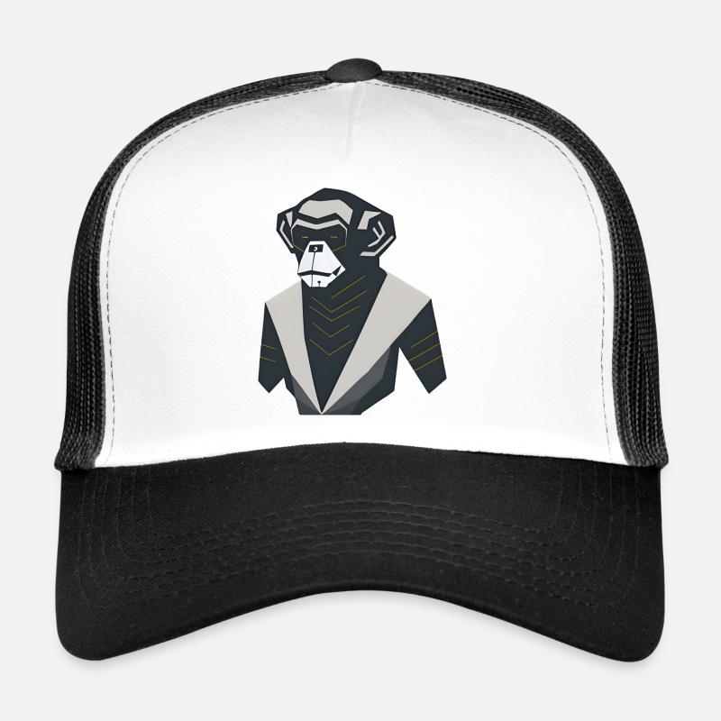 Singe d’art moderne Casquette trucker 
