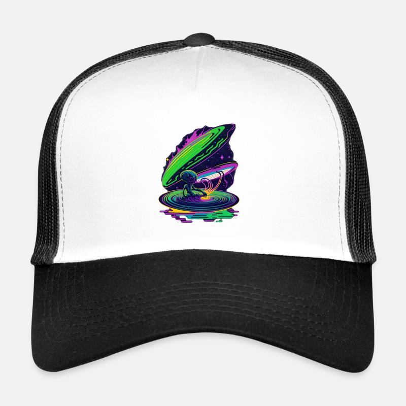 Extraterrestre de bain spatial Casquette trucker 
