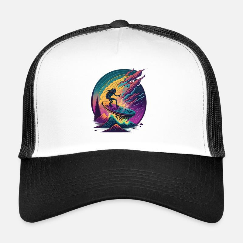 Galaktischer Surfer Trucker Cap