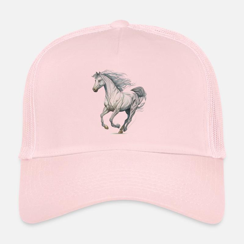 Cheval sauvage Casquette trucker 