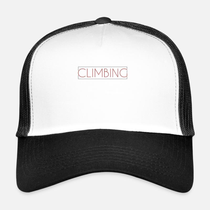Lettrage grimpant Casquette trucker 