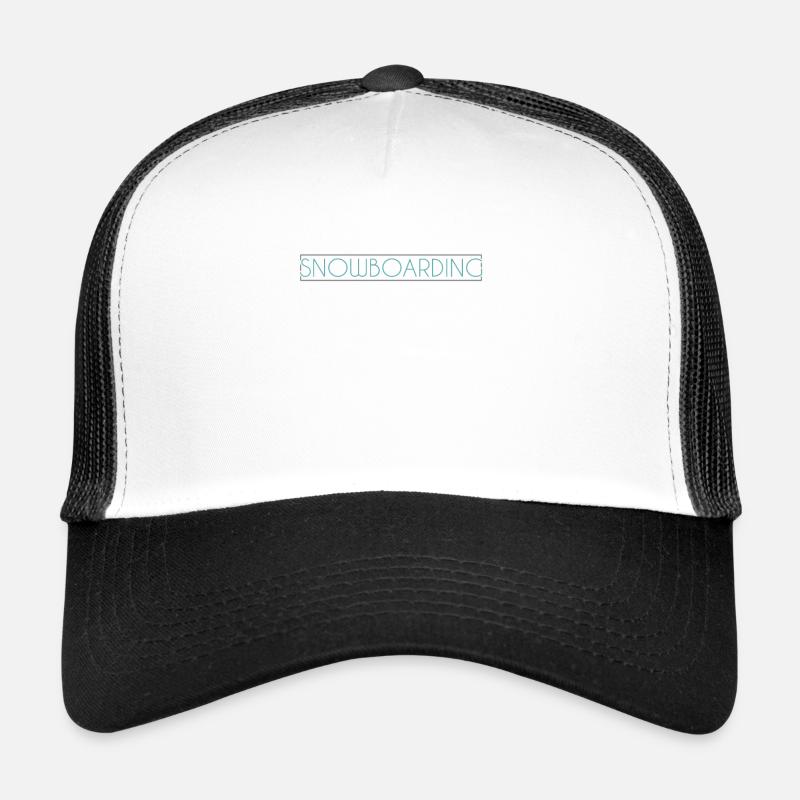 Lettrage snowboard Casquette trucker 
