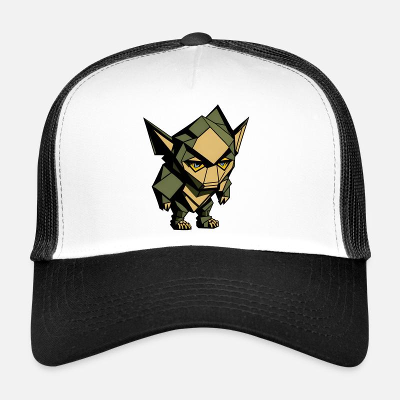 Geometric Goblin Trucker Cap