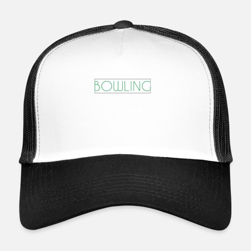 Bowling Schriftzug Trucker Cap