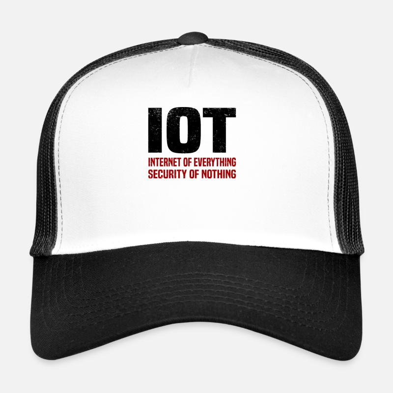 Internet Of Things IOT Programmer Admin IT Trucker Cap