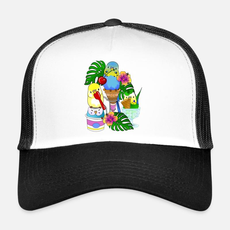 Crème glacée Budgie Casquette trucker 