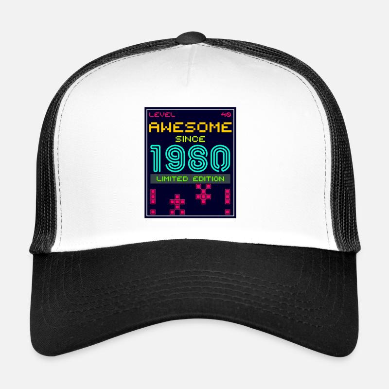 Genial seit 1980 limitierte Auflage Trucker Cap