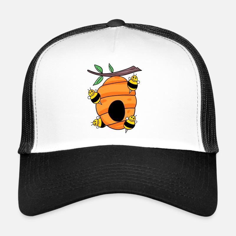 Bee bees bee nest wasps wasp nest nest Trucker Cap