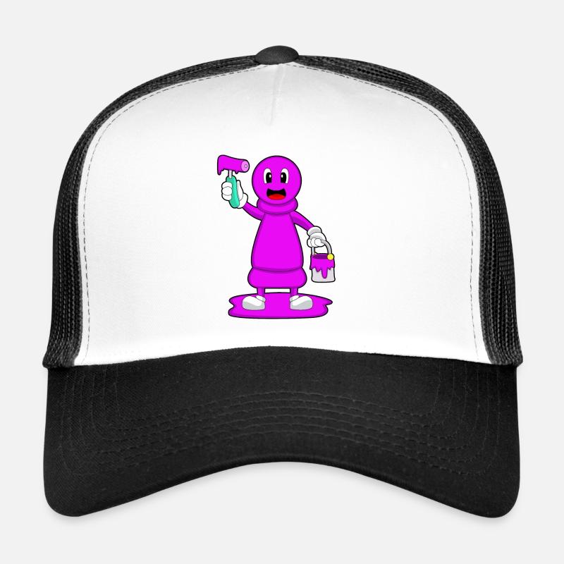 Schachfigur Bauer Schach Maler Trucker Cap
