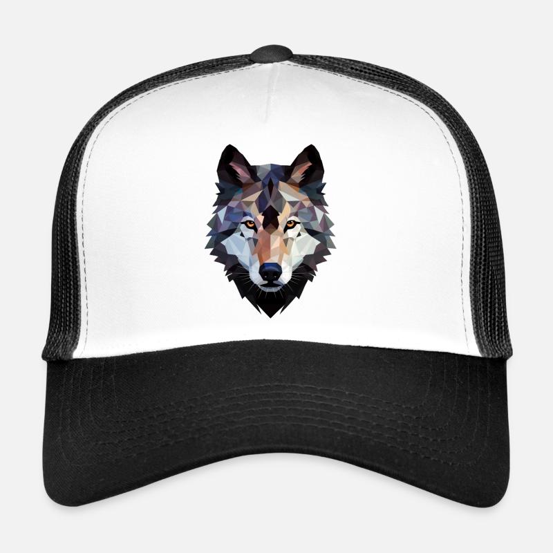 Wolf Kopf Trucker Cap