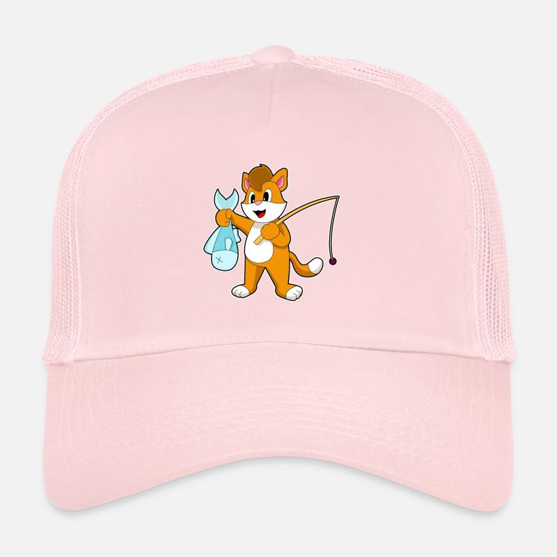 Pêche au chat pêcheur Casquette trucker 