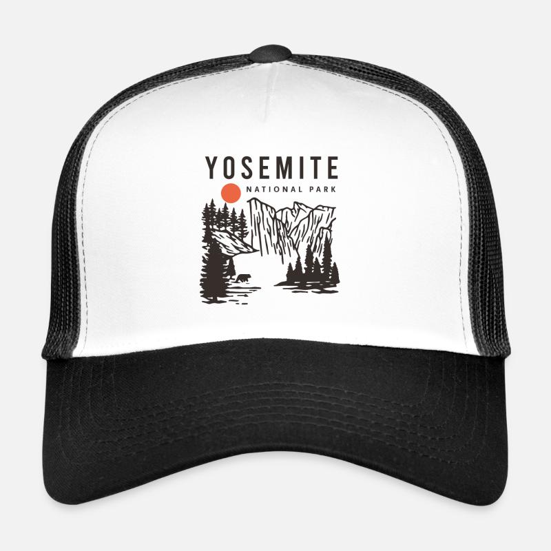 Yosemite National Park Trucker Cap