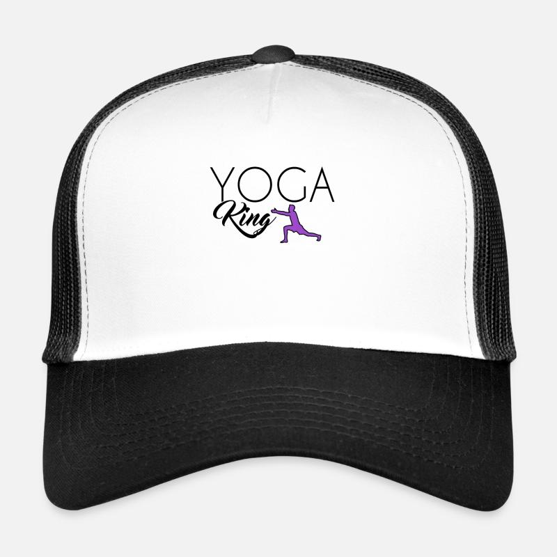 Roi du yoga Casquette trucker 