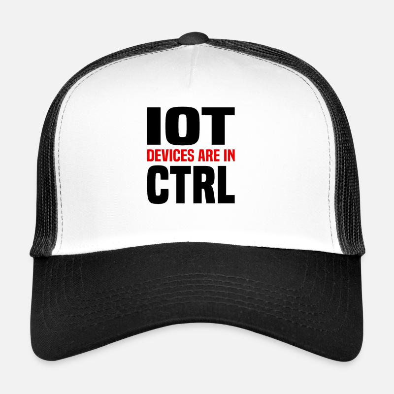 Internet Of Things IOT Programmer Admin IT Trucker Cap