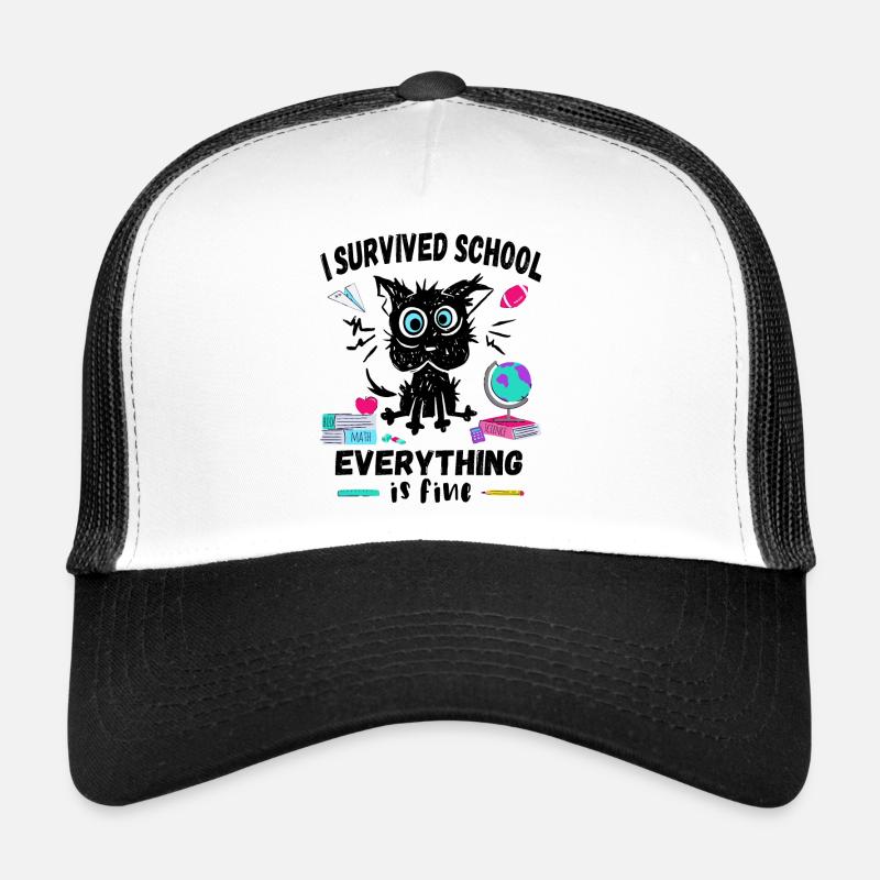 Dernier jour d’école, j’ai survécu à l’école Casquette trucker 