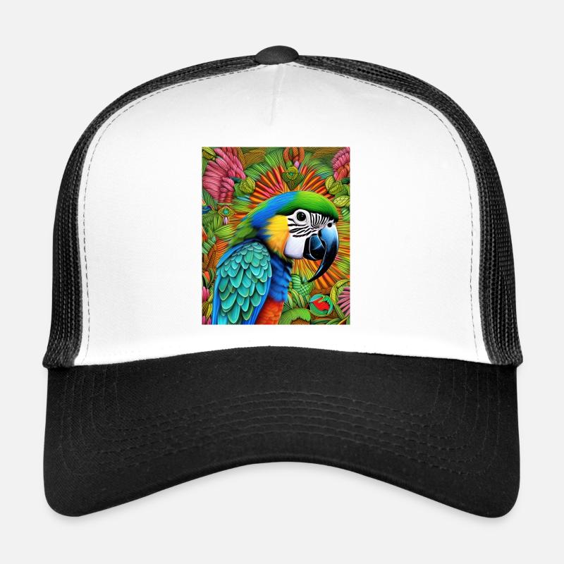 Perroquet Casquette trucker 