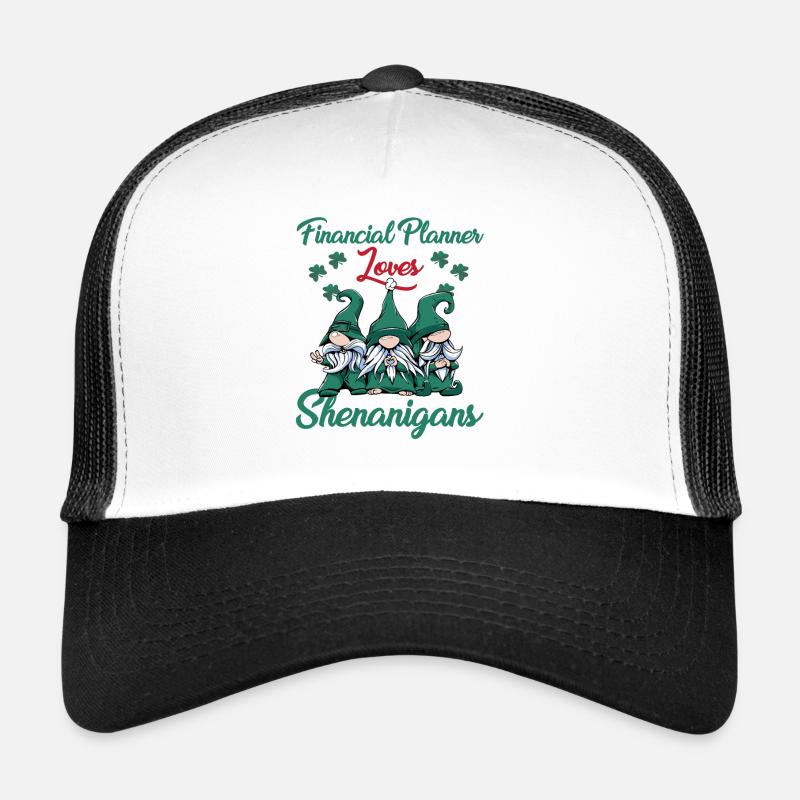 Planificateur financier Saint-Patrick Casquette trucker 
