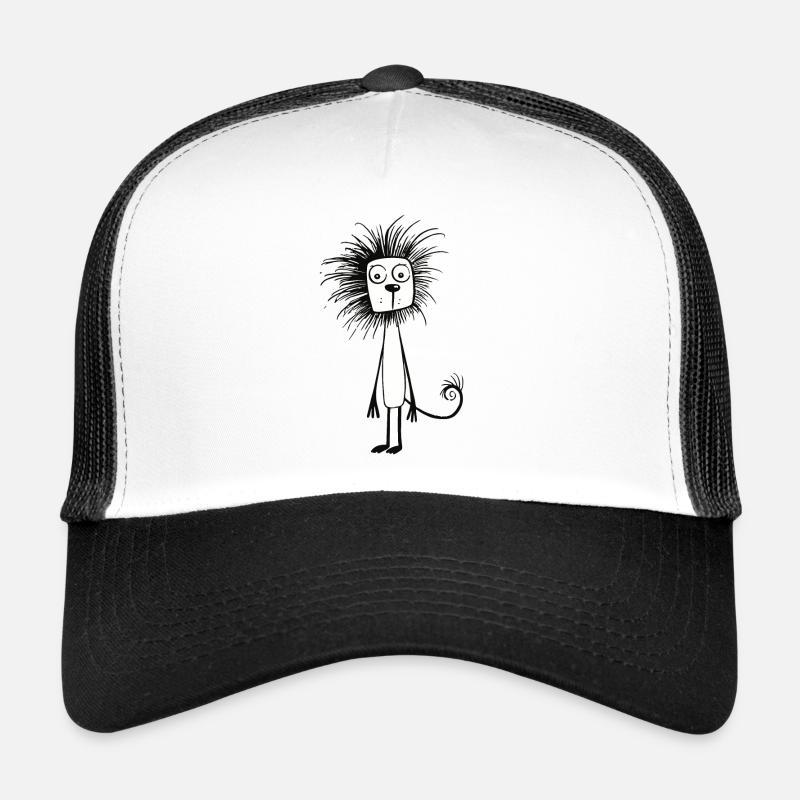 Verwirrter Löwe Trucker Cap