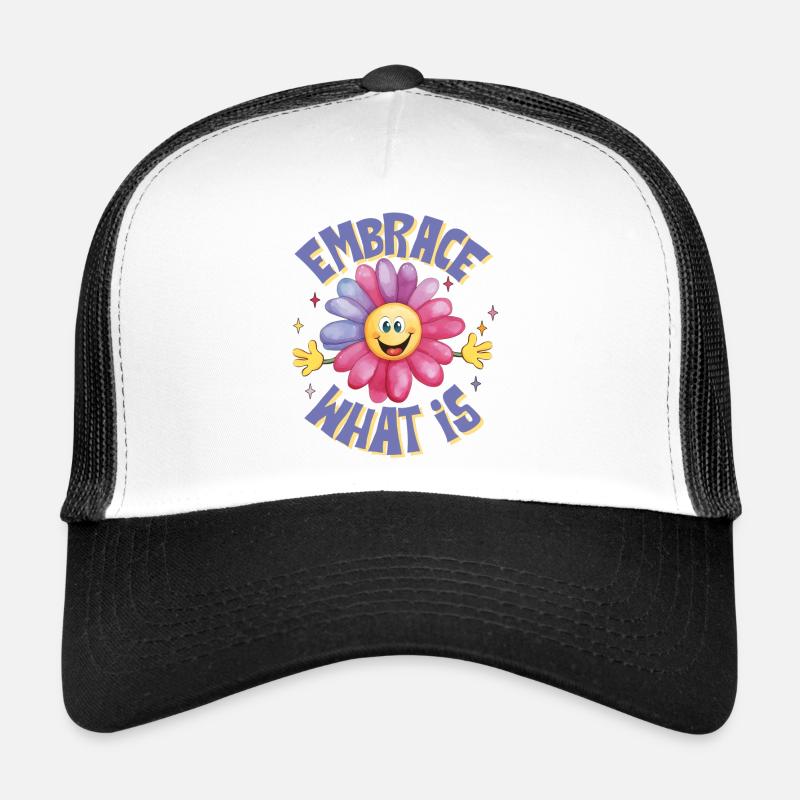 positive Einstellung, Lebensfreude, Lebensfreude Trucker Cap