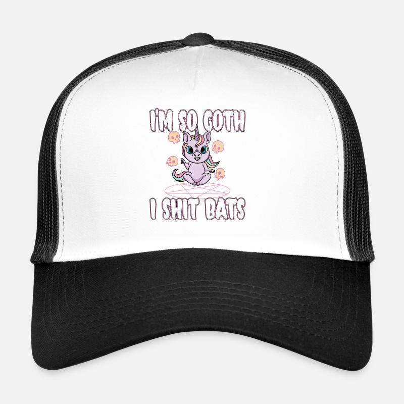 Satan Beelzebub Devil Gothic Pentagram Mystical Trucker Cap