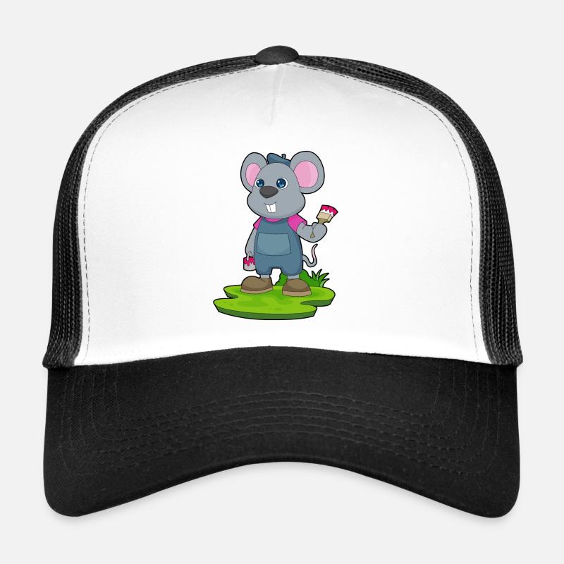 Maus Malen Pinsel Trucker Cap